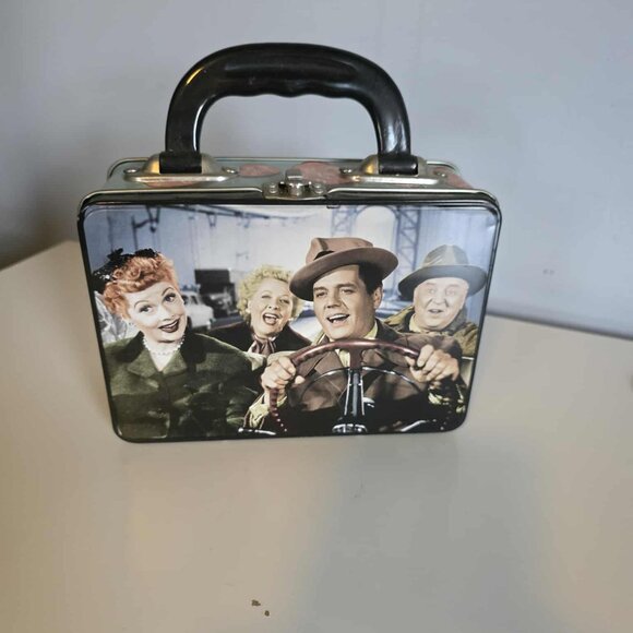 I Love Lucy Metal Lunchbox Tin Small Size - Picture 7 of 7